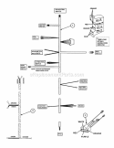 Wiring Harness (Briggs Engines) Diagram and Parts List for NZMXL32734BV  Snapper Lawn Tractor