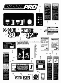 Decals Diagram and Parts List for NZMXL30614KH  Snapper Lawn Tractor
