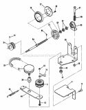 Drive System Self - Propelled Opening Price Point Mowers Diagram and Parts List for ODP21400 90'S Snapper Lawn Mower