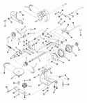 Drive System - Self-Propelled Diagram and Parts List for CP21506R  Snapper Lawn Mower