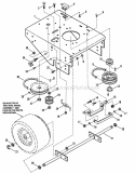 Part Location Diagram of 7024678YP Murray (C) BELT WRAP MOLDED