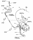 Electrical Components - Loop Handle Diagram and Parts List for PL71401KV  Snapper Lawn Mower
