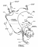 Electrical Components - Pistol Grip Handle Diagram and Parts List for PL71401KV  Snapper Lawn Mower