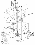 Part Location Diagram of 7017334YP Murray (C) BELT ENGINE / TR