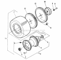 Part Location Diagram of 7017531YP Murray (C) PULLEY TRACTION