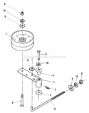 Part Location Diagram of 7041009YP Murray (C) WELD, B/B IDLER,