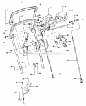 Part Location Diagram of 7026900YP Briggs and Stratton (c) arm upper speed
