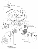 Part Location Diagram of 7027128 Snapper Wheel Motor