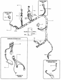 Part Location Diagram of 7027207 Snapper Harness, Main Wire