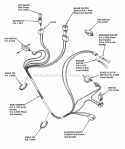 Part Location Diagram of 27167 Snapper Wire Harness