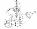 Part Location Diagram of 7027157 Snapper Pulley, Idler