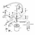 Hose Assembly Diagram and Parts List for PL7H140KW 80483 Snapper Lawn Mower