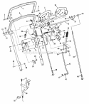Part Location Diagram of 7027201YP Briggs and Stratton (c) lever latch