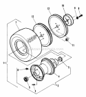 Part Location Diagram of 7051970YP Murray (C) WHEEL ASSEMBLY.13X6.5