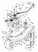 Part Location Diagram of 7016101YP Briggs and Stratton (c) belt spindle 52