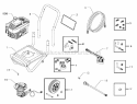 Pressure Washer Main Unit Diagram and Parts List for PW23000  Snapper Pressure Washer