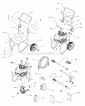 Part Location Diagram of B3263GS Snapper Gun, High Pressure