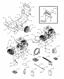 Pressure Washer Unit Diagram and Parts List for PW27000  Snapper Pressure Washer