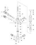 Pressure Washer Unloader Diagram and Parts List for PW35000  Snapper Pressure Washer