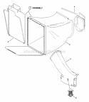 Accessory - Grass Bag Diagram and Parts List for D20380  Snapper Lawn Mower