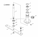 Spindle Diagram and Parts List for 281011BE  Snapper Lawn Tractor