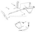 Part Location Diagram of 7024155YP Murray THROTTLE CONTROL