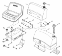 Part Location Diagram of 7023191SM Murray KNOB, THREE PRONG 5/1