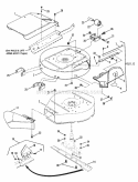 Part Location Diagram of 7033570BMYP Murray BRACKET, Gage Wheel (Front)
