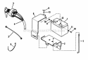 12 V Battery System (Rt8S) Diagram and Parts List for R5000  Snapper Tiller