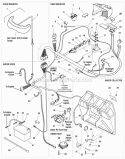 Electrical Group Diagram and Parts List for RD18VG40 1694675 Snapper Lawn Tractor