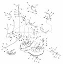 Part Location Diagram of 1732751A Snapper Handle Assembly, Lift Curved
