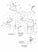 Engine  Electric Clutch Group - 135Hp Briggs  Stratton Models Diagram and Parts List for RE200 2690801 Snapper Lawn Tractor