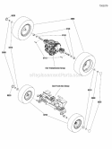 Wheel Group Diagram and Parts List for RE210  Snapper Lawn Tractor