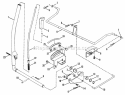Part Location Diagram of 7047967YP Murray WELD, MOWER HANGER