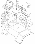 Part Location Diagram of 7033048YP Murray QUADRANT, SHIFT DETEN