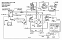 Schematic Wiring Harness (Kohler Engines) Diagram and Parts List for LT140G38ABV 80492 Snapper Lawn Tractor