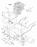 Part Location Diagram of 7033145YP Murray BASE, ENGINE, KOHLER