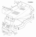 Part Location Diagram of 7016817YP Murray DECAL LT12D331B