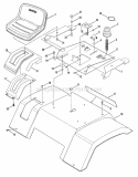 Part Location Diagram of 7016575YP Murray DECAL SHIFT COVER