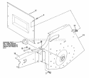 Transmission Support  Components (Part 2) Diagram and Parts List for LT12D331B  Snapper Lawn Tractor