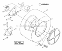 Wheels - Rear Diagram and Parts List for LT12D331B  Snapper Lawn Tractor