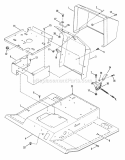 Dash Panel Fuel Tank Battery (Part 1) Diagram and Parts List for LT12D331B  Snapper Lawn Tractor
