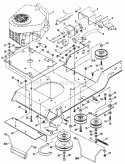 Part Location Diagram of 7041544YP Briggs and Stratton Weld belt guide 38