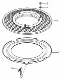 Accessory - Snapperizer Diagram and Parts List for DLW359T  Snapper Lawn Mower