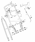 Part Location Diagram of 7022550 Snapper Control, Throttle