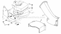 Part Location Diagram of 704001 Murray Nut, 5/16-18