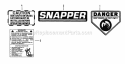 Part Location Diagram of 7044640YP Snapper Decal, Snapper