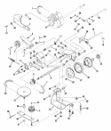 Drive System - Self Propelled Diagram and Parts List for DP21507BE  Snapper Lawn Mower