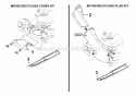 Recycling Kits For Below 4 Hp Engines Diagram and Parts List for 21509B  Snapper Lawn Mower