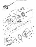 Transmission (Differential) Diagram and Parts List for DP21409B  Snapper Lawn Mower